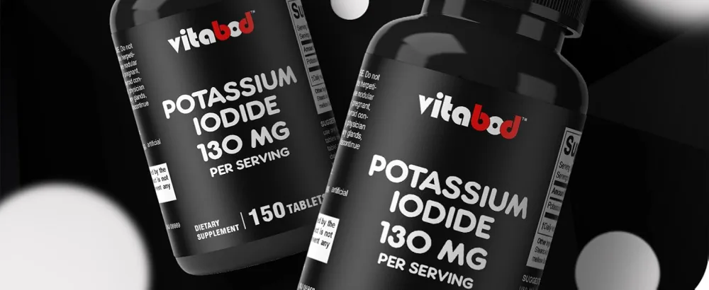 Vitabod Potassium Iodide Dietary Supplement 130 mg per Serving - 150 Tablets (1 Bottle) - Exp 05/2030 - product information 13