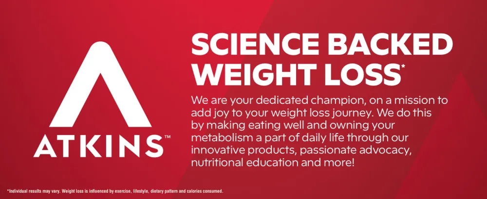 Atkins Endulge Milk Chocolate Truffles, Low Sugar, Low Carb, Keto Friendly, 6 pack (12 Truffles each Pack) Milk Chocolate 6 Pack - Split Image of TXT talking about the Atkins approach to weight wellness and Rob Lowe
