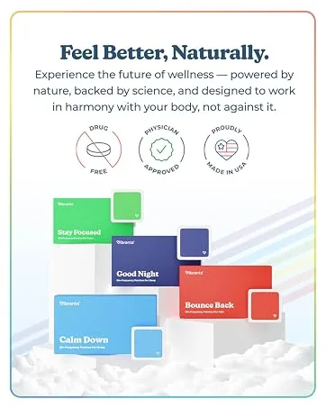 Good Night Patches | Vibrants Natural Sleep Patch | Refill Pack - 28 Bio-Frequency Patches for Sleep - feel better naturally resonate bio-frequency patch drug-free non-habit forming