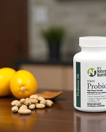 Dr's Nature & Nutrition Probiotic 60 Billion CFU Several Clinically Studied Strains Digestive & Immune Support 60 Veggie Capsules - product information 3