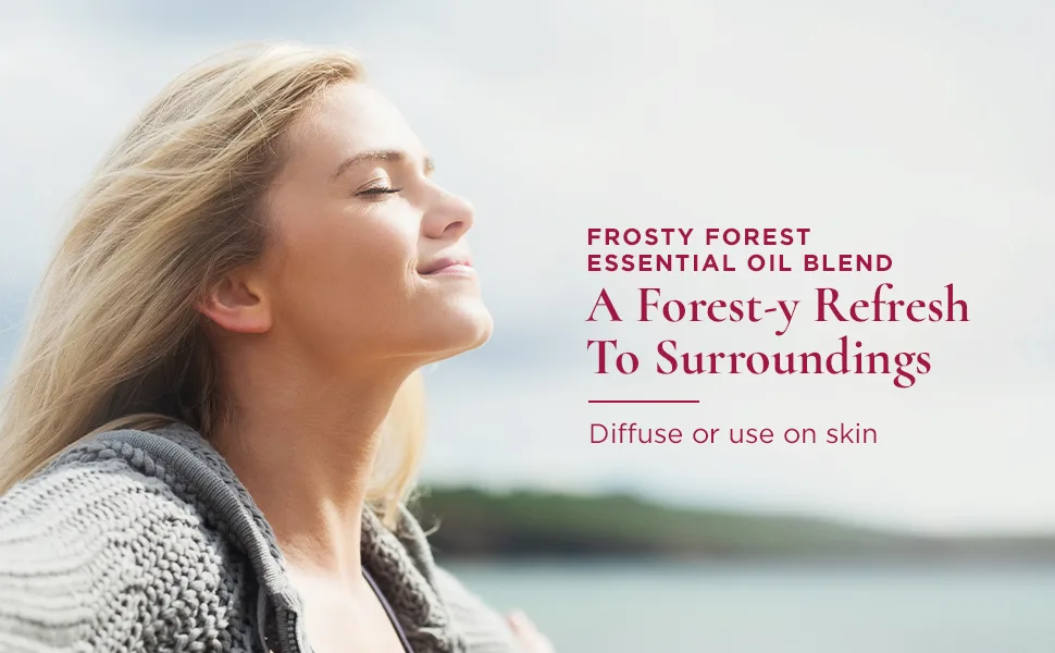 Gya Labs Frosty Forest Essential Oil Blend - Revitalizing & Invigorating (0.34 Fl Oz) - product information 12