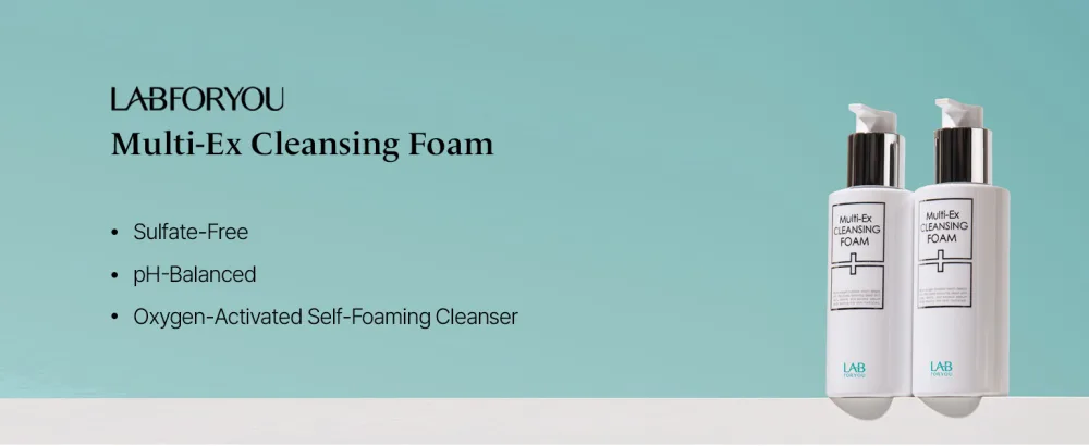 LAB FOR YOU Multi-Ex Cleansing Foam Korean Auto Foaming Formula with Decyl Glucoside | PH Balancing Cleanser with Natural Surfactant for Women | 150ml - product information 7