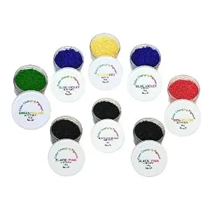 Temperature Activated Thermochromic Powder Pigment Black Changing to COLORLESS (Translucent White) at 158F/70C Perfect for Electronics Overheating Indicator Black-colorless 158f/70c - color changing pigment