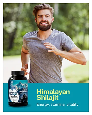 5000mg Himalayan Shilajit Capsules for Men & Women - 40% Fulvic Acid + 85+ Trace Minerals - Himalayan Shilajit