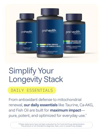 ProHealth ThymusPro Thymic Protein A (30 Packets) - Advanced Immune Support - Cutting-edge formulas supporting anti-aging, metabolism, and cellular repair