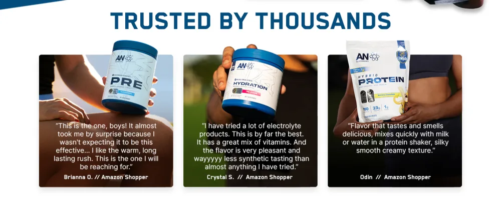 AN Performance Electrolyte Drink Mix | Zero Sugar Hydration Powder | Magnesium + Calcium + Potassium | Tang Orange | 30 Servings - trusted by thousands