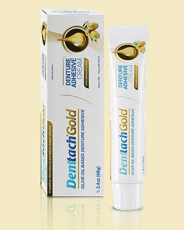 Denttach Seven Denture Adhesive, Thermoplastic Denture Adhesive Up to 7 Days, Extra Strong Waterproof, Secure Denture Grip & Cushion, Refit, Reliner for Upper & Lower Dentures, Comfortable, Zinc Free 1 - denttach gold