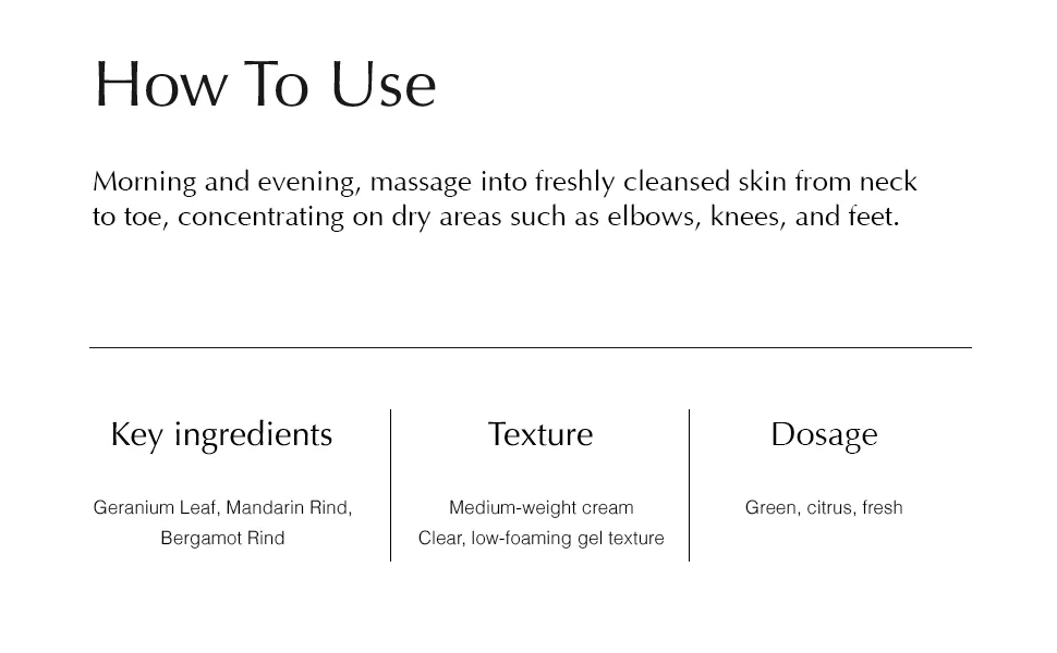 Aesop Geranium Leaf Duet | Paraben  Cruelty-free & Vegan - How to Use