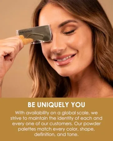 Fab Brows Duo Eyebrow Kit  Ultimate Brow Stencil Kit with Compact Powder Mirror and Eyebrow Shaper  Waterproof Eye Makeup Contour Palette Set for Eyebrow  Eyebrow Cosmetics  (Light/Medium Brown) - make brushes pouches jewelry toiletries bags skincare traveling bath kids benefit shape reusable
