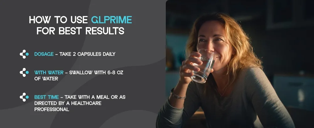 METAERA GLPrime Advanced GLP-1 Booster - GLP1 Support Supplement for Craving Control & Metabolic Support with Berberine, Cinnamon & Chromium 1 Bottle - metaera glp1 glp-1 appetite hunger control