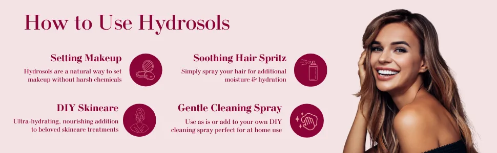 Lavender Hydrosol (Floral Water) - 4 fl oz Plastic Bottle w/Cap - 100% pure - hydrosols safe for skin setting makeup diy skincare gentle cleaning spray
