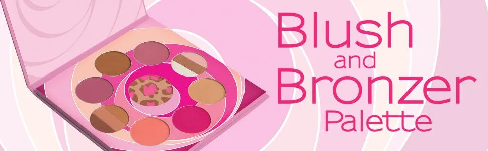 Coastal Scents Blush and Bronzer Makeup Palette - Coastal Scents Blush and Bronzer Palette
