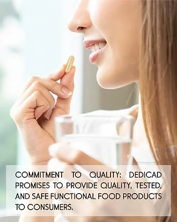 DEDICAD 13in1 Ceylon Cinnamon Capsules - 200 Capsules with Chromium Picolinate, Biotin, Grape Seed, Elderberry & More - BRAND STORY