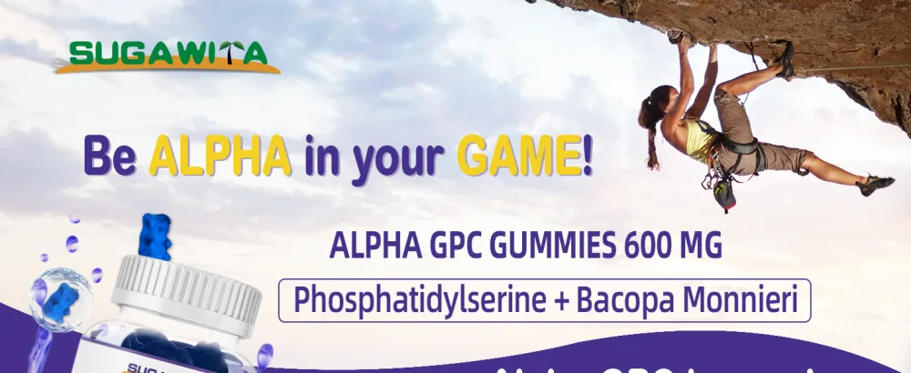 Alpha GPC Choline Gummies 600mg with Phosphatidylserine & Bacopa 3-in-1 Brain Support for Memory, Focus & Long-Term Cognitive Health Sugar-Free, Natural Formula, 60 Count - product information 14