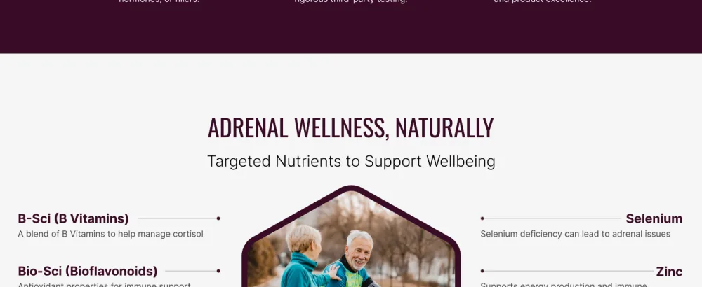 Approved Science Adrenasyl - Adrenal Gland Support - 180 Count - Pack of 1 180 Count (Pack of 1) - Adrenasyl 3