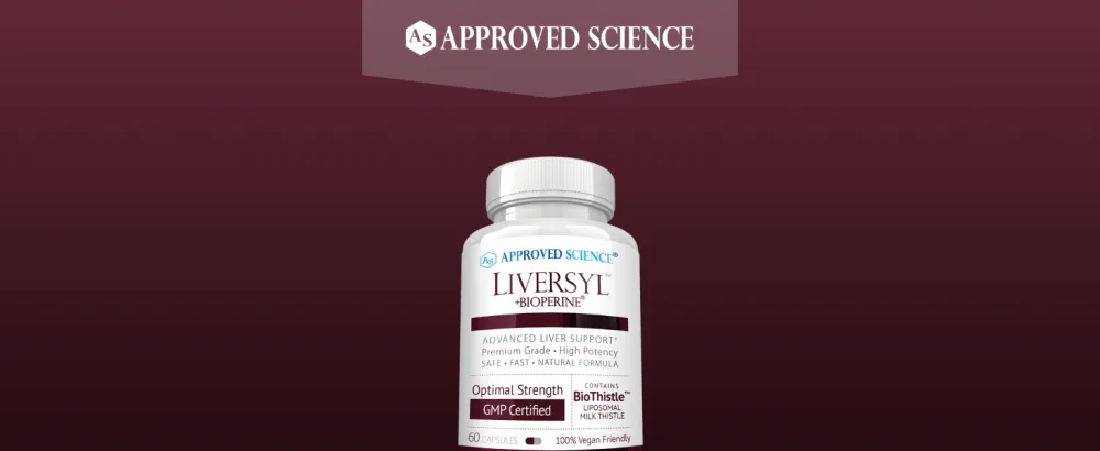 Approved Science Liversyl - Milk Thistle, Artichoke Extract, and Bioperine - Vegan - 60 Capsules - Made in The USA 1 - Liversyl 1