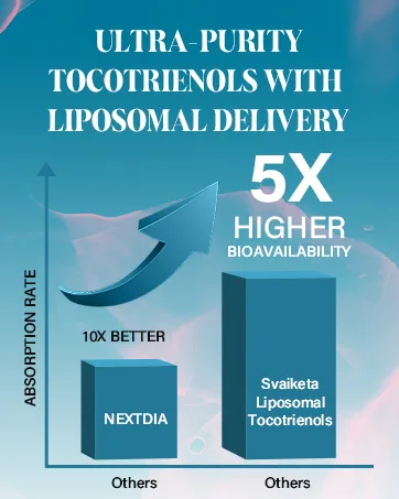 Liposomal Tocotrienols 1000mg High Absorption Vitamin E Tocotrienols Supplement with 95% Delta & 5% Gamma 60 Softgels 60 Count (Pack of 1) - Liposomal Tocotrienols Supplement