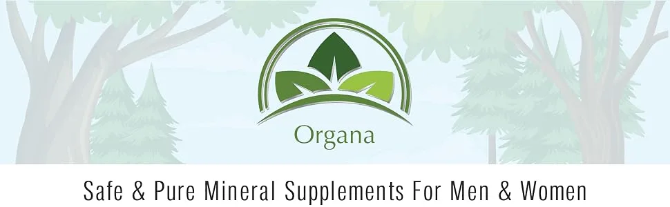 Organa Crystalline Nano Colloidal Silver - 30 PPM - 32 oz Bottle - Ultra Pure Bio Active Silver 32 Fl Oz (Pack of 1) - Organa Logo