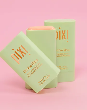 Pixi Beauty Vitamin-C Lip Patch | Brightens, Smooths & Hydrates Lips | With Vitamin C & Peptides | 1 Count - On the Glow