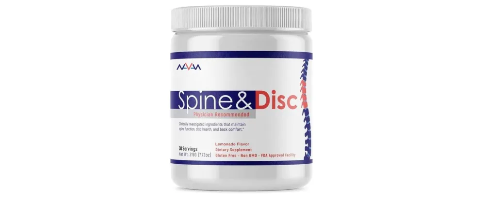 Navan Spine and Disc Osteo Bone Strength & Density Supplement Powder with Calcium, Phosphorus, Vitamin D, Glucosamine, Chondroitin, MSM, & Turmeric by Clinical Experts - Spine &amp;amp;amp; Disc Bone Strength &amp;amp;amp; Bone Density Powder