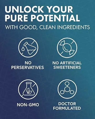 Pure Power L-Glutamine, Unflavored, 17.6 oz (500 g), 100 Servings (1 Jar), 5 g Per Serving, Non-GMO, NSF Certified for Sport, Dr. Mercola - product information 4