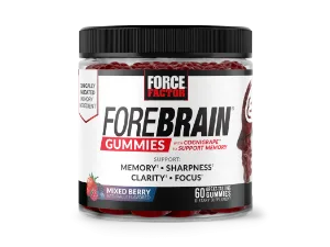 Force Factor Forebrain Nootropic Brain Supplement with Caffeine Bacopa and Huperzine A Capsules 3Pack, White, 90 Count - product information 6