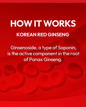 Korean Red Ginseng Extract Capsule Plus - All-in-One Vegan Supplements - Energy Boost & Immune Support, Caffeine Free & Non-GMO (600mg, 30 Capsules) - product information 6