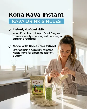 Kona Kava Farm Basic Kava Kava Starter Kit for Two - Kona Kava Farm noble kava root powder modern kitchen wellness drink daily morning ritual
