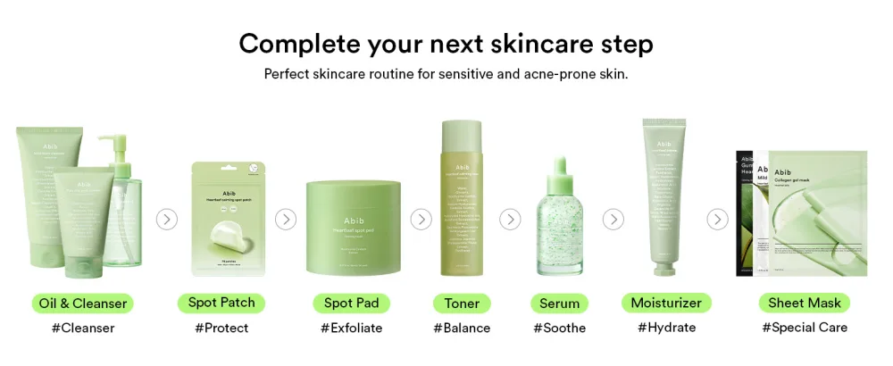 Abib Pore Clay Pack Cleanser Heartleaf Charcoal Foam, 4.05 fl oz, Mousse Form, Oil Control, Unscented - Use with the entire heartleaf series - the perfect routine for sensitive and acne-prone skin.
