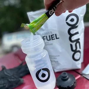 Osmo Active Hydration Electrolyte Powder (20 Servings) - Includes Sodium, Magnesium, Potassium, Carbs & Vitamins, Cane Sugar - All Natural, 3X Faster Hydration, Boosts Power & Endurance, Lemon Lime Lemon Lime 14.8 Ounce (Pa  - Electrolytes Packets