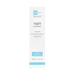Cicamed Advanced Night Repair Antioxidant Facial Moisturizer Cream, Organic Science - night box