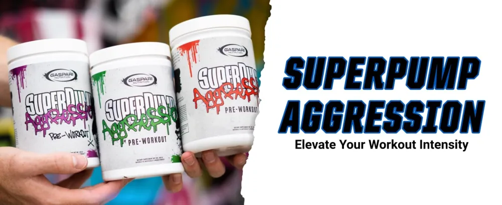 Gaspari Nutrition SuperPump Aggression Pre-Workout: Energy, Focus, Endurance, Recovery, Creatine and Caffeine (25 Servings, Berry Berry Angry) - Gaspari Aggression