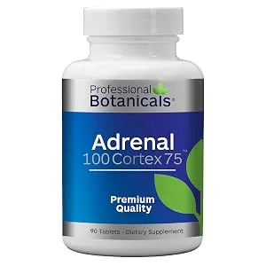 Professional Botanicals Adrenal Cortex Supplement, Adrenal Health Supplement Supports Healthy Adrenal Gland Function - 90 Veg Capsules - product information 12