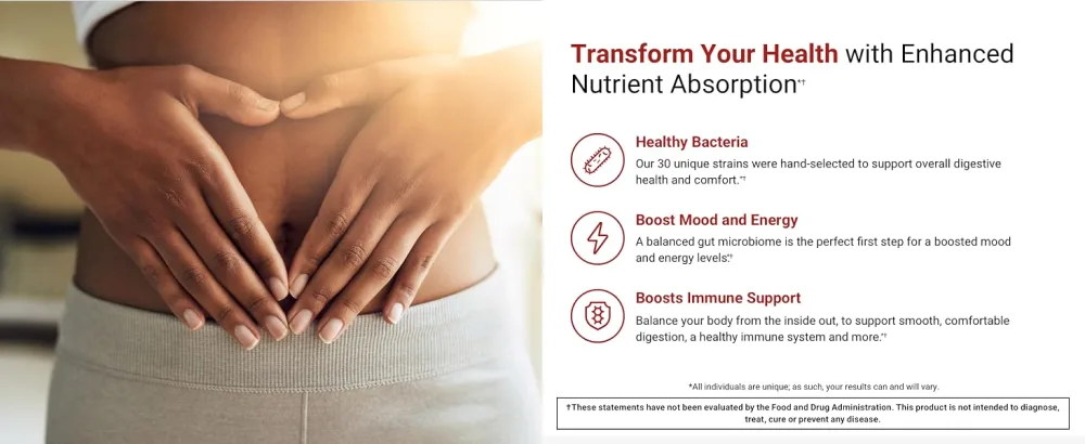 ACTIVATEDYOU Advanced Restorative Probiotic for Daily Use- 30 Strain Digestive Gut Health & Immune Function Support- Acidophilus Supplement for Radiant-Looking Skin (30 Capsules) - advanced restorative premium