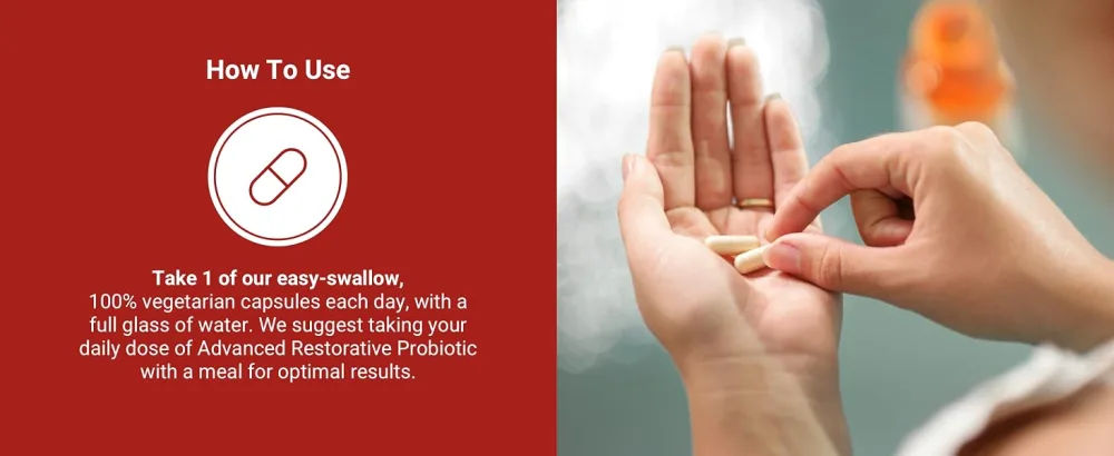 ACTIVATEDYOU Advanced Restorative Probiotic for Daily Use- 30 Strain Digestive Gut Health & Immune Function Support- Acidophilus Supplement for Radiant-Looking Skin (30 Capsules) - advanced restorative premium