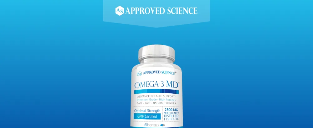 Omega-3MD - Fish Oil EPA & DHA - Improve Cognitive Health - 2 Bottles - 6 Month Supply 180 Count (Pack of 2) - Omega 3 1