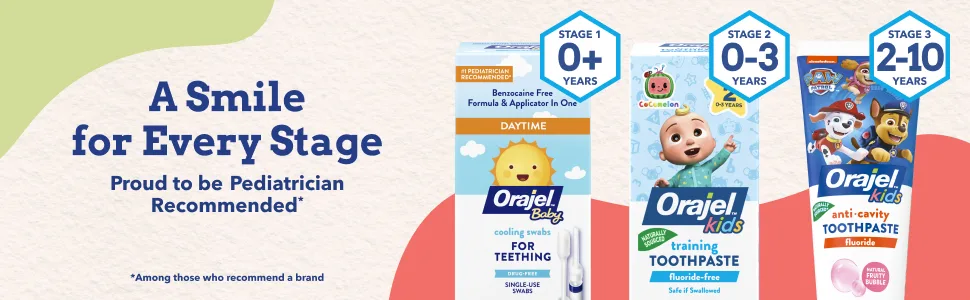 Orajel Kids Super Mario Anti-Cavity Fluoride Toothpaste, Natural Berry Flavor, 4.2oz Tube, 4-Pack - Orajel Kids