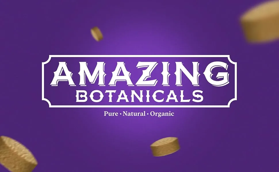 Amazing Botanicals Skullcap 10X Extract Tablets 2,000 mg - High Potency Herbal Supplement for Relaxation and Wellness - 30 Tablets - skullcap extract tablets