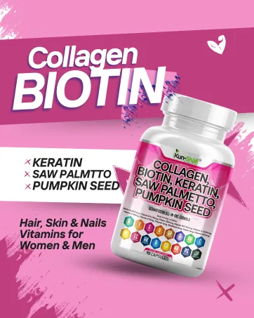 Kun Shafi Ceylon Cinnamon Complex with Berberine Apple Cider Vinegar Plus Bitter Melon Gymnema Ginseng Chromium & Turmeric Milk Thistle 60 Ct - Collagen Biotin
