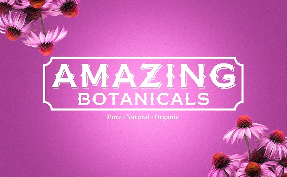 Amazing Botanicals Echinacea Purpurea Extract Tincture - 3,000mg Herbal Liquid Supplement Extract for Immune System Support - High Strength Formula with Natural Antioxidant for Overall Wellbeing - echinacea purpurea extract tincture