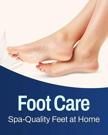 HartFelt Ergonomic Back Scrubber - Hands-Free Shower Exfoliator with Non-Slip Loops for Hard-to-Reach Areas - HartFelt Foot Scrub