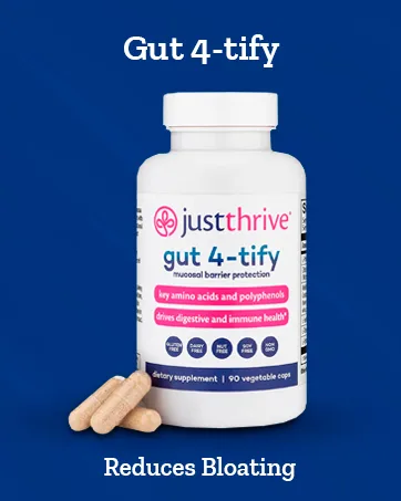 Just Thrive - Just Calm - Cortisol Manager - Calming, Memory, and Mood Support Supplement - Vegan, 30 Calm Capsules 30 Count (Pack of 1) - Just Thrive Health Supplements Improve Gut Immune Digestive Heart Probiotics Vitamins