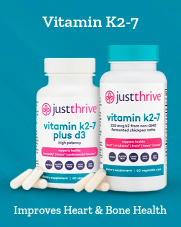 Just Thrive - Just Calm - Cortisol Manager - Calming, Memory, and Mood Support Supplement - Vegan, 30 Calm Capsules 30 Count (Pack of 1) - Just Thrive Health Supplements Improve Gut Immune Digestive Heart Probiotics Vitamins