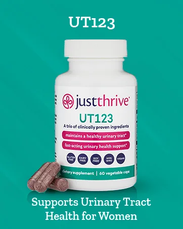 Just Thrive - Just Calm - Cortisol Manager - Calming, Memory, and Mood Support Supplement - Vegan, 30 Calm Capsules 30 Count (Pack of 1) - Just Thrive Health Supplements Improve Gut Immune Digestive Heart Probiotics Vitamins