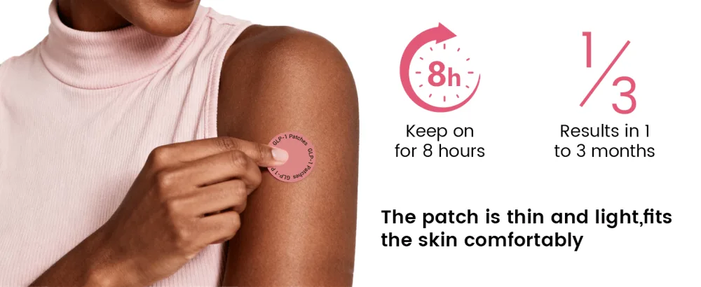 GLP-1 Wellness Patches - 30 Count, Natural Ingredients, Health Support & Physical Management, Vegetarian Friendly, Non-irritating and Easy to Remove - glp-1