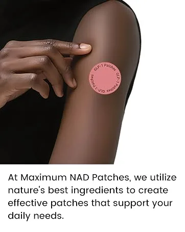 GLP-1 Wellness Patches - 30 Count, Natural Ingredients, Health Support & Physical Management, Vegetarian Friendly, Non-irritating and Easy to Remove - nad patches