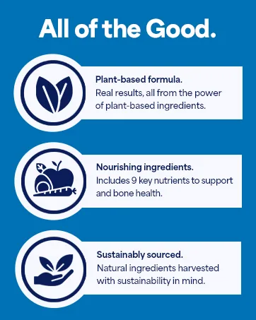 OCEAN ESSENCE Total Bone Support - Plant-Based Algae Calcium Supplement for Supporting Bone Density & Strength - for Men & Women 35+ - 120 Natural Calcium Capsules - Vitamins for Optimal Health 1-pack - Ocean Essence Total Bone Support