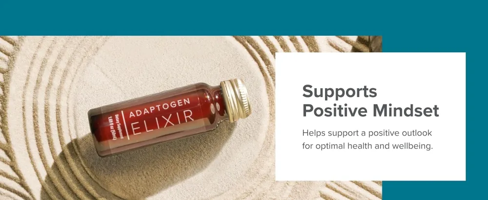 Isagenix Adaptogen Elixir - Liquid Supplement for Health Support - Focus & Sleep Support Supplement - Unique Botanical Blend to Support a Healthy Immune System - 1.59 Oz Bottles (10 Count) - product information 3