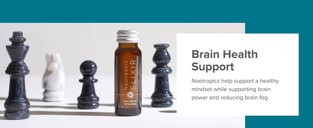 Isagenix Nootropic Elixir- Brain Health & Focus Supplement - Liquid Supplement with Green Tea Extract to Support a Healthy Mindset - 1.69 Oz Bottles (10 Count) - product information 3