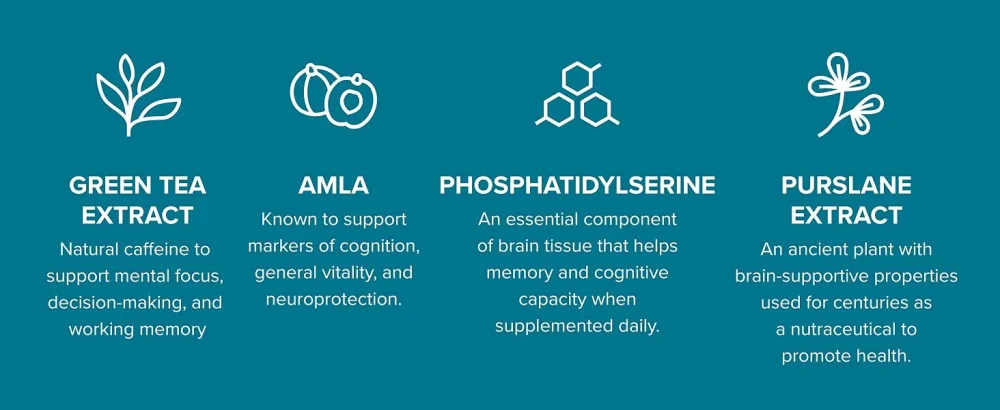 Isagenix Nootropic Elixir- Brain Health & Focus Supplement - Liquid Supplement with Green Tea Extract to Support a Healthy Mindset - 1.69 Oz Bottles (10 Count) - product information 6